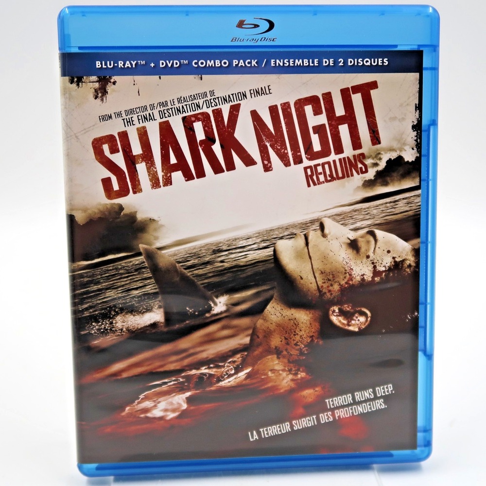 Shark Night Blu-ray DVD Combo 2012 Horror Movie David R Ellis 0024543774129